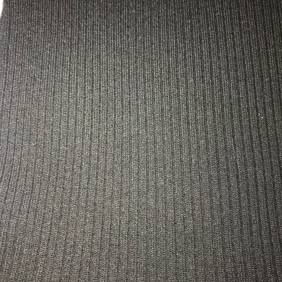 H&M Black Basic Ribbed Fitted Dress - Picture 4 of 5